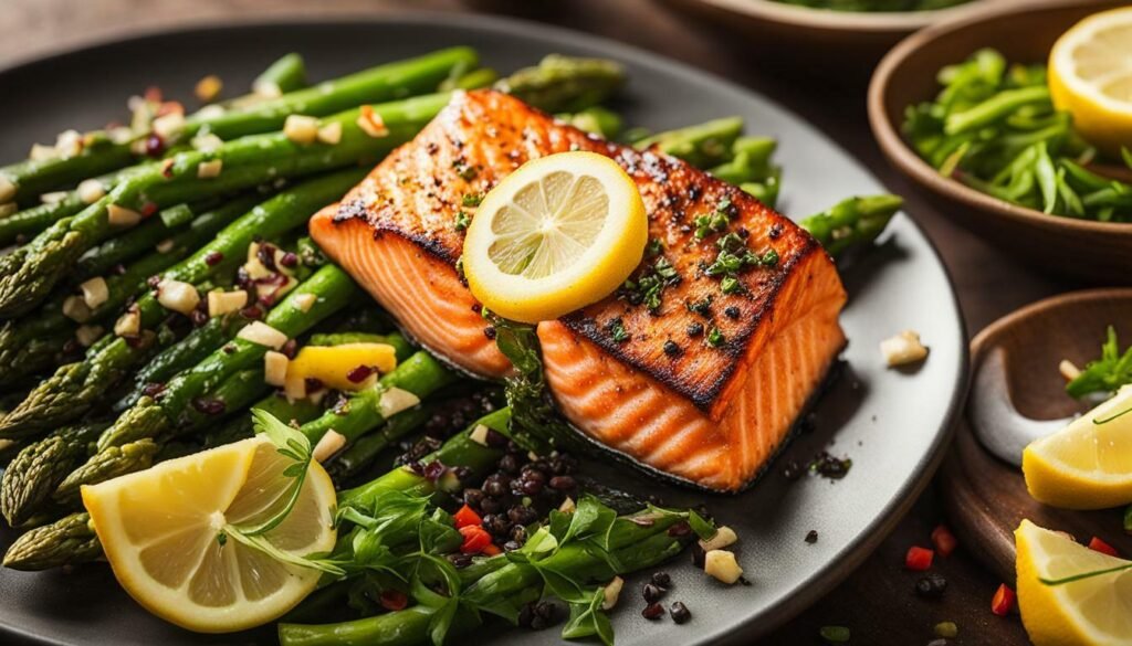 Lachs auf dem Grill