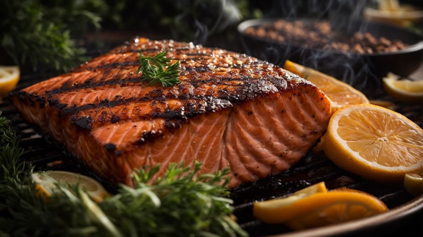 Wie wird Lachs auf einem Holzkohlegrill zubereitet? - lachs grillen holzkohlegrill 