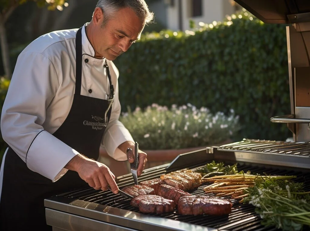 A_master_chef_is_deeply_engrossed_in_the_art_of_grilling